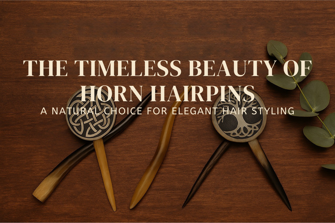 The Timeless Beauty of Horn Hairpins: A Natural Choice for Elegant Hair Styling by Lazzypanda