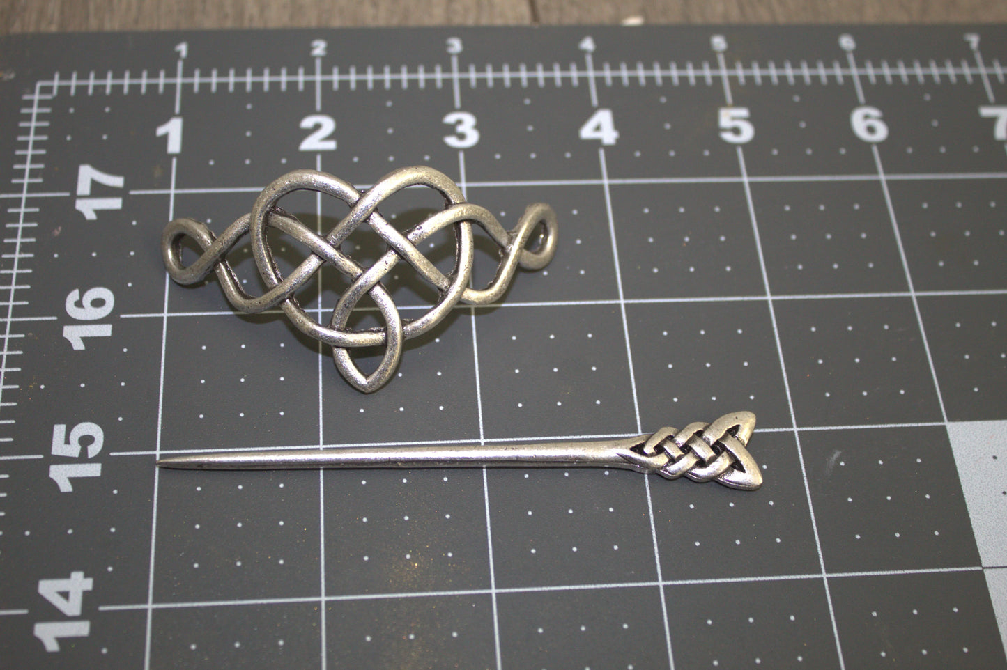 Soulmate Celtic Viking Hairpin Clip - Viking Designed Hairpin For Women - Medieval Cosplay Hair Accessories Pin Clip For Women And Girls - Lazzy Panda