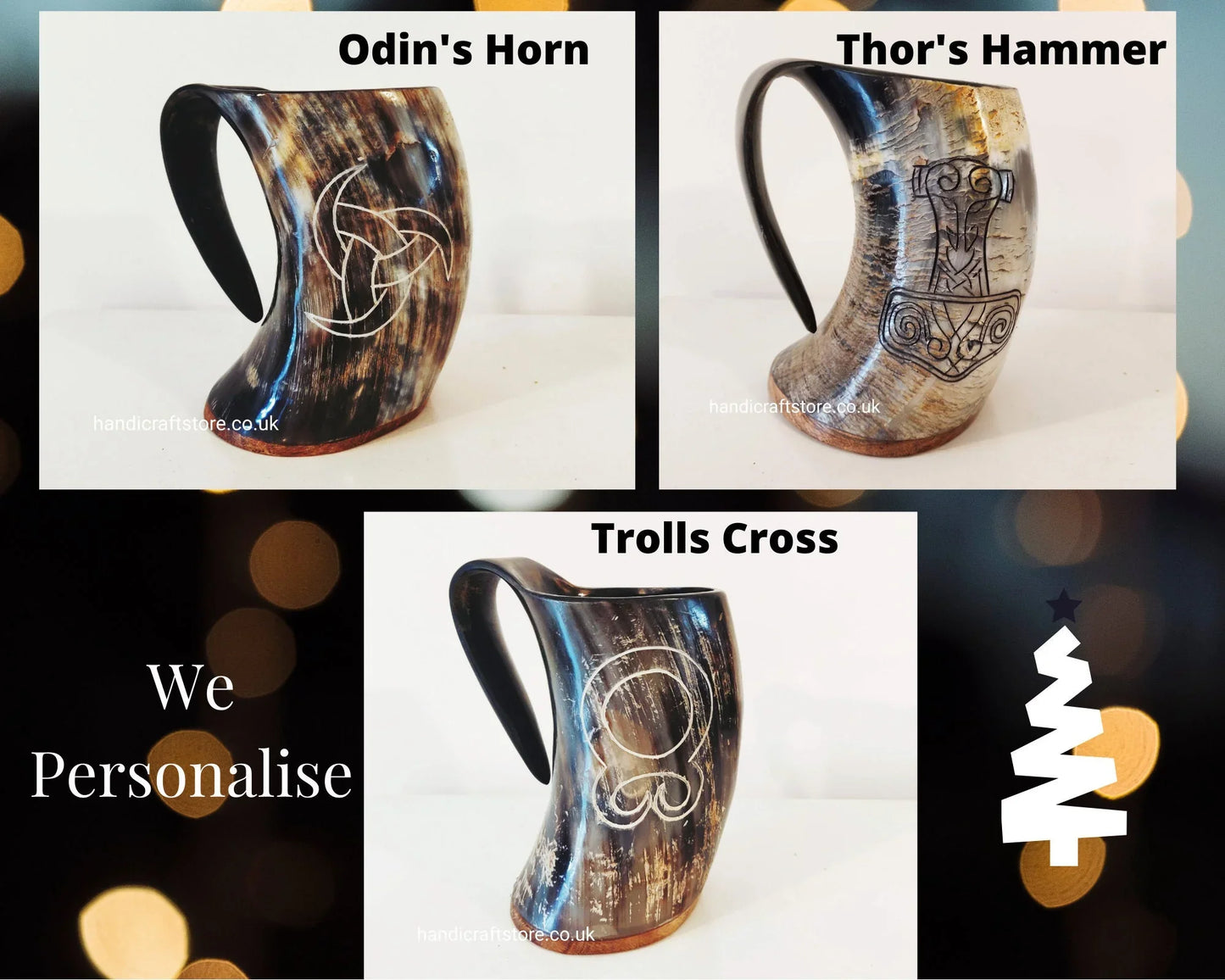 Medieval Viking Horn Mug/Tankard For Drinking - Horn Cup Antique Wedding Viking Beer Mug Cup Valentine Gift - Lazzy Panda