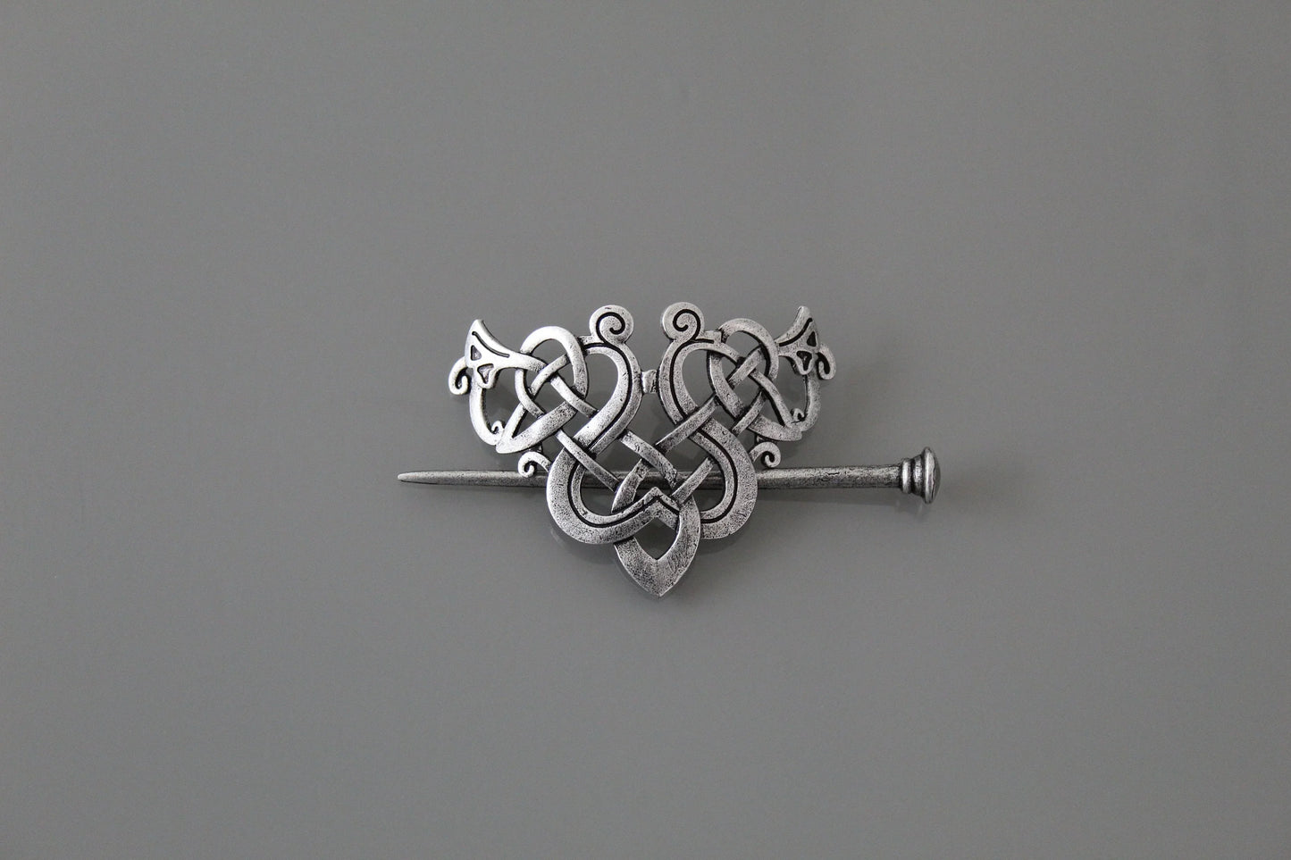 Norse Viking Hairpin Clip For Women - Barrette Celtic Knot Wicca Hairclip Pin Stick For Women - Lazzy Panda