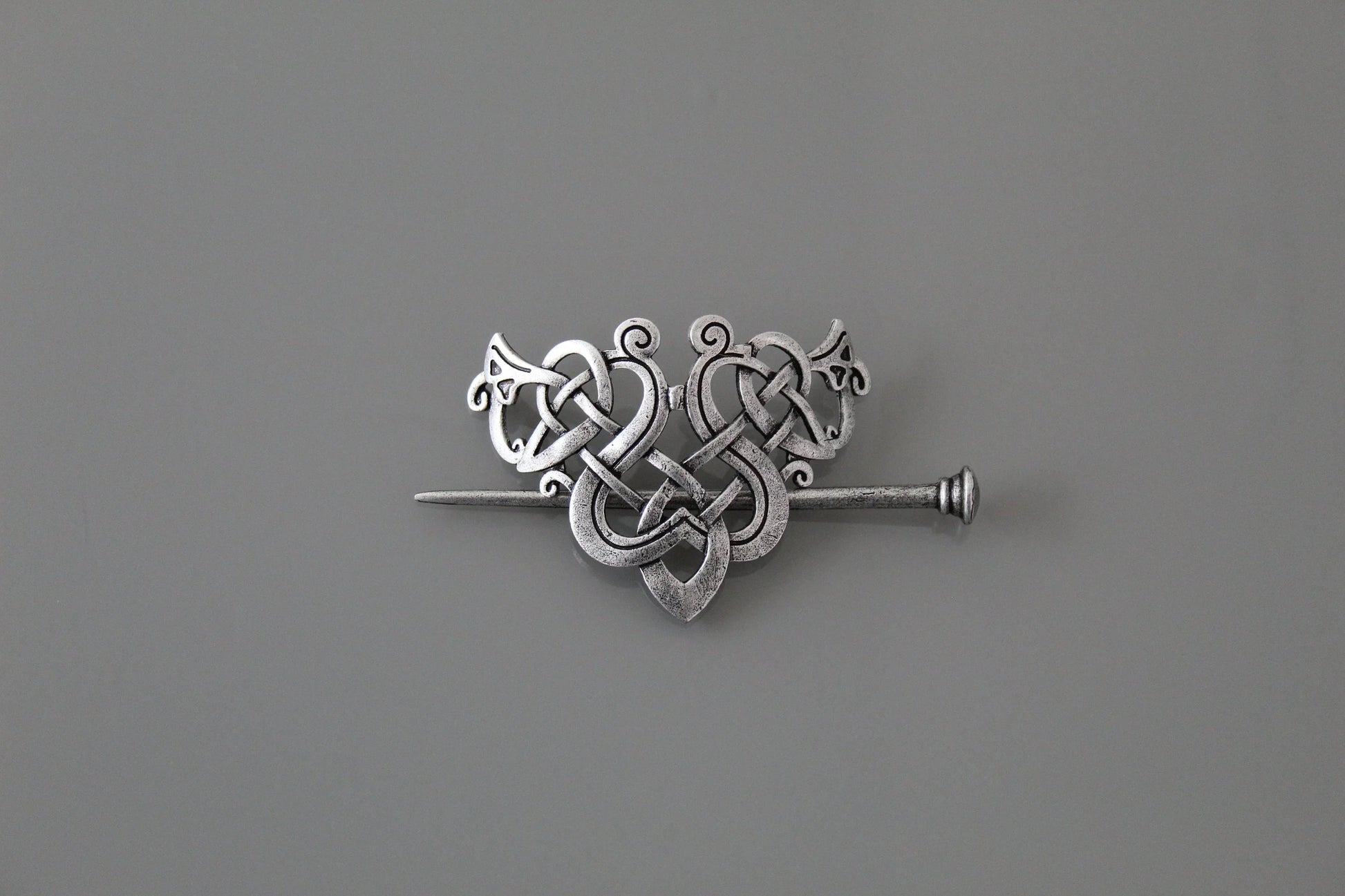 Norse Viking Hairpin Clip For Women - Barrette Celtic Knot Wicca Hairclip Pin Stick For Women - Lazzy Panda