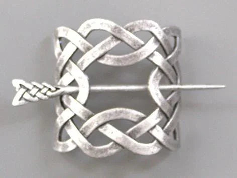 Wicca Celtic Viking Hairpin Clip - Viking Designed Hairpin For Women - Medieval Cosplay Hair Accessories Pin Clip For Women And Girls - Lazzy Panda