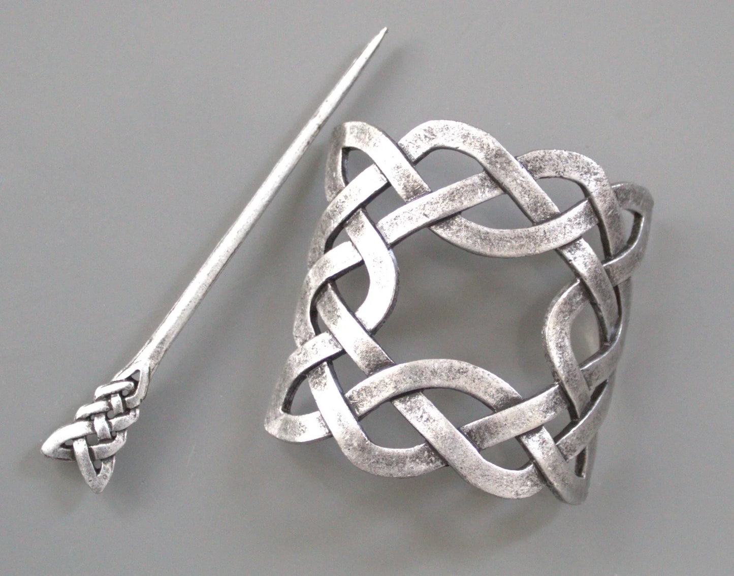 Wicca Celtic Viking Hairpin Clip - Viking Designed Hairpin For Women - Medieval Cosplay Hair Accessories Pin Clip For Women And Girls - Lazzy Panda