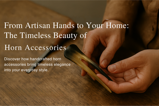 From Artisan Hands to Your Home: The Timeless Beauty of Horn Accessories by Lazzypanda
