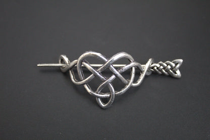 Soulmate Celtic Viking Hairpin Clip - Viking Designed Hairpin For Women - Medieval Cosplay Hair Accessories Pin Clip For Women And Girls