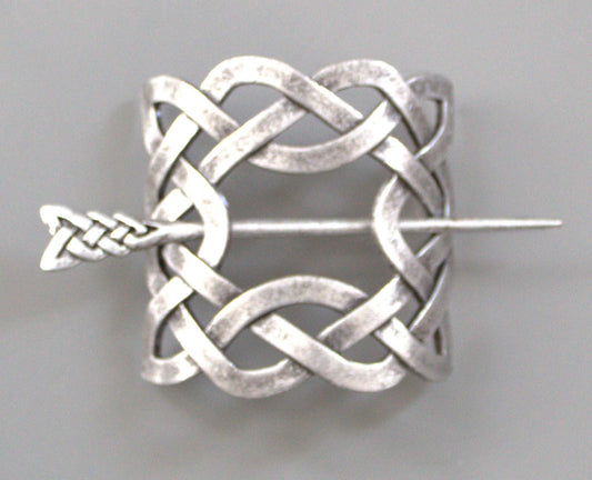 Wicca Celtic Viking Hairpin Clip - Viking Designed Hairpin For Women - Medieval Cosplay Hair Accessories Pin Clip For Women And Girls